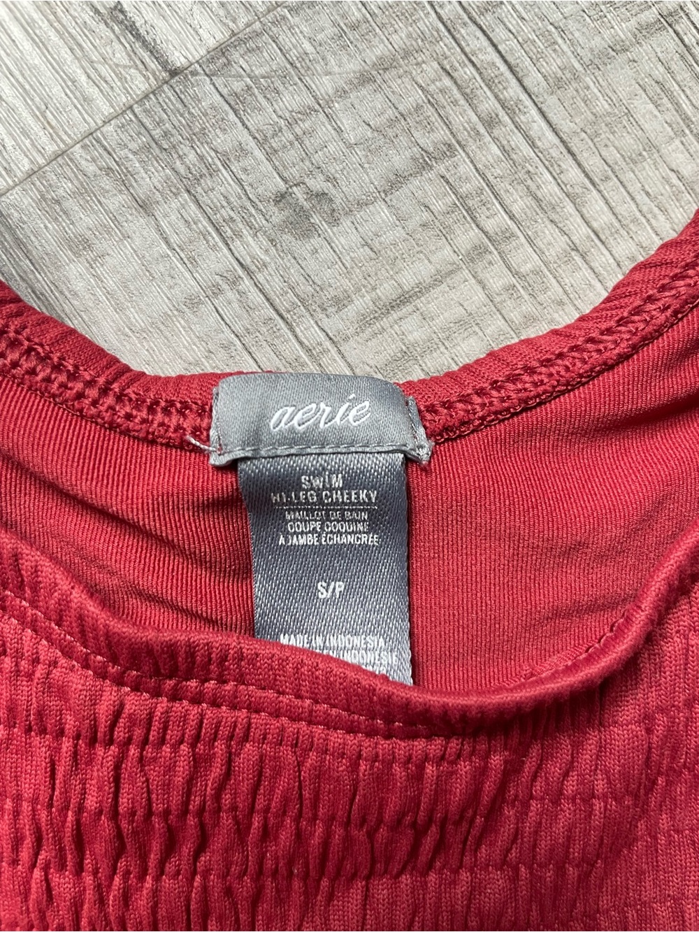 aerie Deep Raspberry Bikini Set - Picture 3 of 6